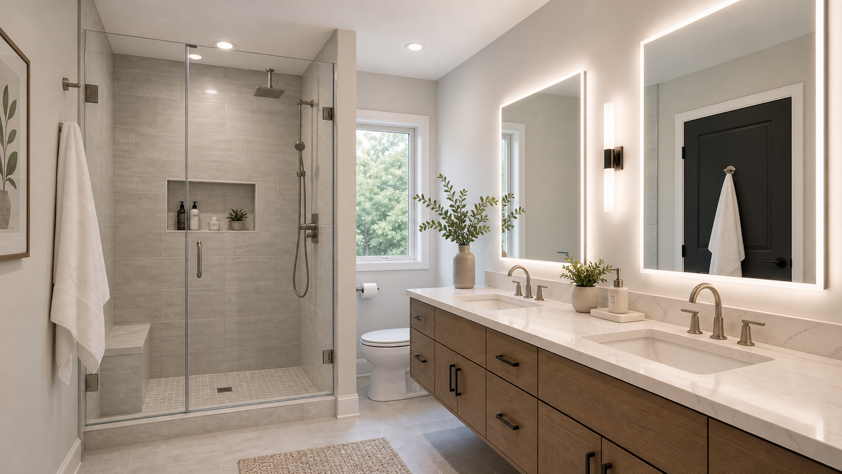 Luxury bathroom renovation